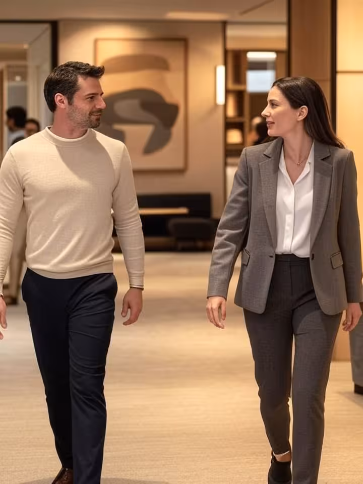 Diskretes Treffen an neutralem Ort in der Schweiz