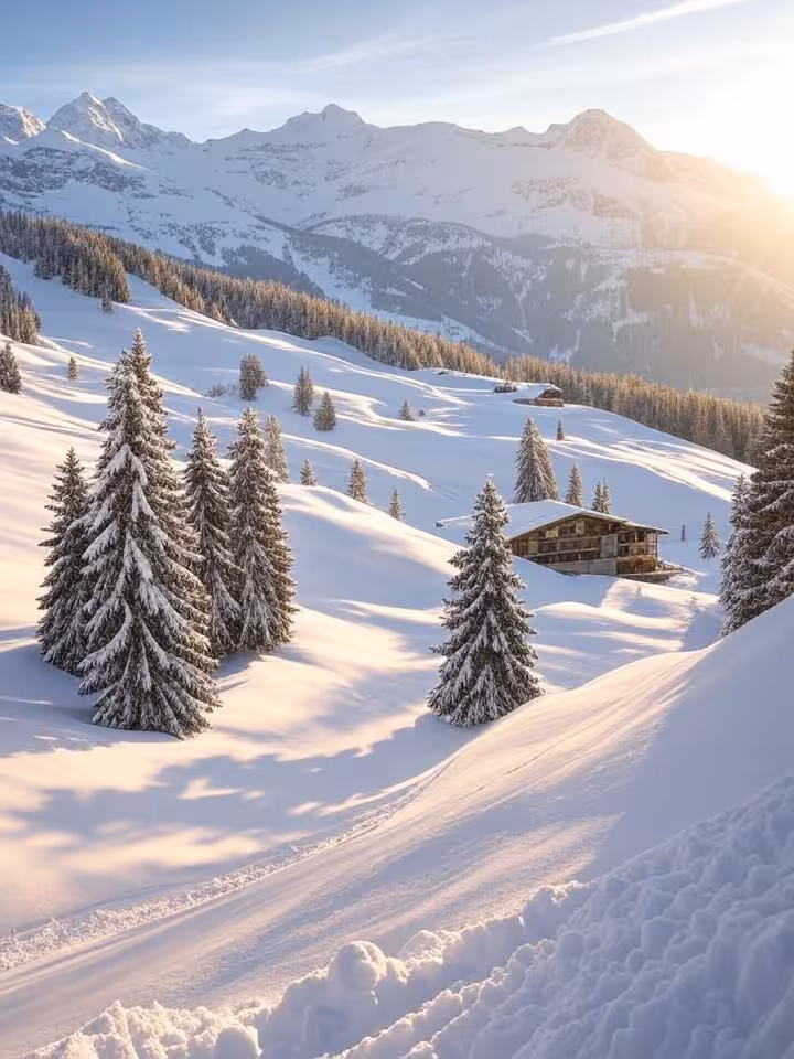 Abgeschiedenes Luxus-Chalet in den Schweizer Alpen für maximale Privatsphäre